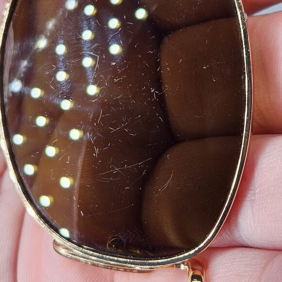 Prada SPRB53 Sunglasses Leopard Frames 52-21-145 Scratched Lenses - Picture 8 of 10